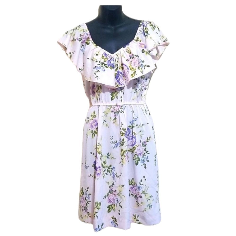 M.P.H COLLECTION Floral Print Dress Sz.